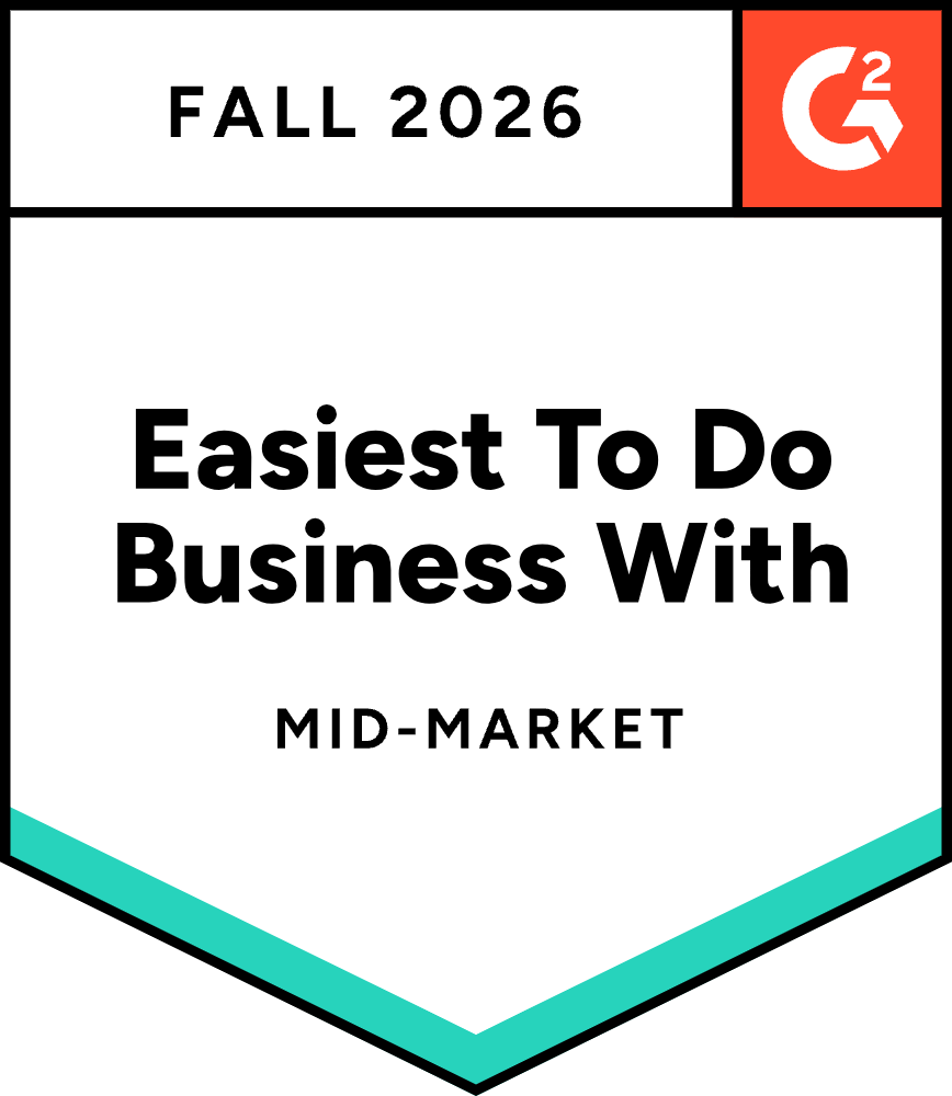 G2 Easiest to Do Business With