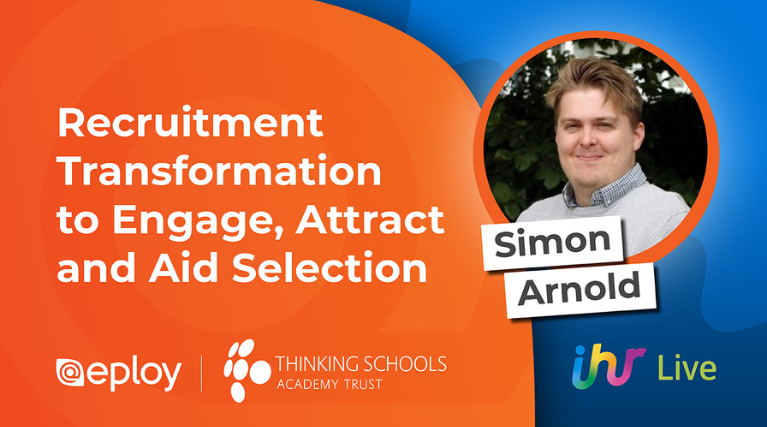 Simon Arnold delivers a session at IHR24 Live London - Eploy ATS