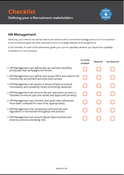 HR Managers Checklist for an ATS - Eploy ATS